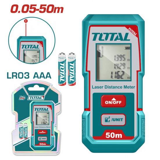 TOTAL ΕΠΑΓΓ. ΜΕΤΡΗΤΗΣ ΑΠΟΣΤΑΣΕΩΝ LASER 0.05 - 50m (ΤMT55016)