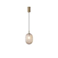 ΦΩΤΙΣΤΙΚΟ ΚΡΕΜΑΣΤΟ ΓΥΑΛΙ 1XE14 MAX 25W 150X230mm ΛΕΥΚΟ ARTE ILLUMINA CANDY