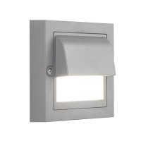 ΦΩΤΙΣΤΙΚΟ ΤΟΙΧΟΥ LED 6W 135X135X55 3CCT IP65 ΓΚΡΙ ARTE ILLUMINA SENARIO