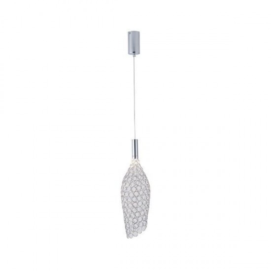 ΦΩΤΙΣΤΙΚΟ ΜΕΤΑΛΛΟ ΜΟΝΟΦΩΤΟ 6,3W 3000K 648Lm 146x1780mm ΑΣΗΜΙ ARTE ILLUMINA PERFORATO