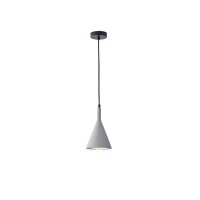 ΦΩΤΙΣΤΙΚΟ ΚΡΕΜΑΣΤΟ ΤΣΙΜΕΝΤΟ 1XE27 MAX 15W 150X150X250mm ΓΚΡΙ ARTE ILLUMINA YESO