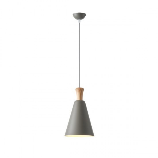 ΦΩΤΙΣΤΙΚΟ ΚΡΕΜΑΣΤΟ ΜΕΤΑΛΛΟ 1XΕ27 Max15w 200X1380mm ΓΚΡΙ ARTE ILLUMINA OPACO