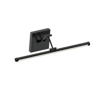ΦΩΤΙΣΤΙΚΟ ΜΠΑΝΙΟΥ ΑΛΟΥΜΙΝΙΟ 14W 1260Lm 3CCT(3000-4000-6000K) 600mm IP44 ΜΑΥΡΟ ARTE ILLUMINA AURA