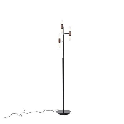 ΦΩΤΙΣΤΙΚΟ ΕΠΙΔΑΠΕΔΙΟ LED 18W 3000K 1800Lm 250X1600mm ΑΛΟΥΜΙΝΙΟ ΜΑΥΡΟ-ΧΡΥΣΟ ARTE ILLUMINA VELAS