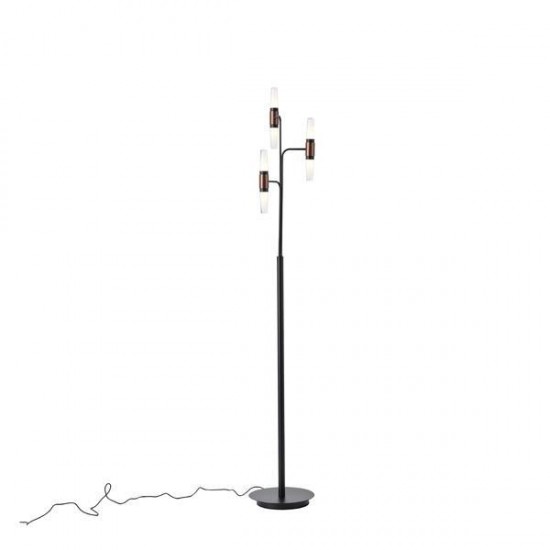 ΦΩΤΙΣΤΙΚΟ ΕΠΙΔΑΠΕΔΙΟ LED 18W 3000K 1800Lm 250X1600mm ΑΛΟΥΜΙΝΙΟ ΜΑΥΡΟ-ΧΡΥΣΟ ARTE ILLUMINA VELAS