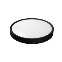ΠΛΑΦΟΝΙΕΡΑ LED 24W 1600Lm Φ380mm 3CCT 3000-4000-6500K ΜΑΥΡΟ ARTE ILLUMINA MOONLIGHT
