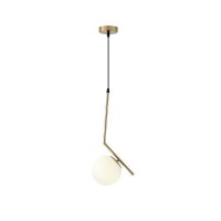 ΦΩΤΙΣΤΙΚΟ ΚΡΕΜΑΣΤΟ ΓΥΑΛΙ 1XE27 MAX 40W 220X150X1460mm ΛΕΥΚΟ ARTE ILLUMINA ORBA