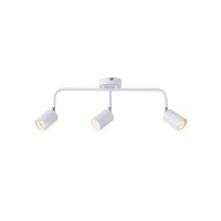 ΣΠΟΤ ΜΕΤΑΛΛΙΚΟ 3ΦΩΤΟ 3XGU10 Max 7W 500X90X230mm ΛΕΥΚΟ ARTE ILLUMINA OLYMP