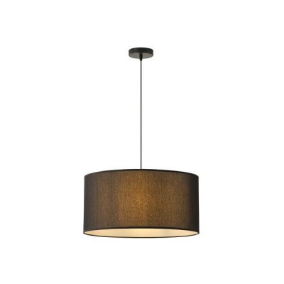 ΦΩΤΙΣΤΙΚΟ ΚΡΕΜΑΣΤΟ ΥΦΑΣΜΑ 1XΕ27 MAX 40W Φ530Χ260mm  ΜΑΥΡΟ ARTE ILLUMINA SOHO