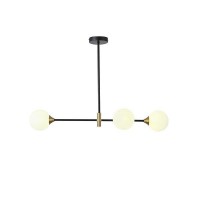 ΦΩΤΙΣΤΙΚΟ ΚΡΕΜΑΣΤΟ ΓΥΑΛΙ 3ΦΩΤΟ 3XG9 MAX 10W 850x570m ΜΑΥΡΟ ARTE ILLUMINA  POOLS