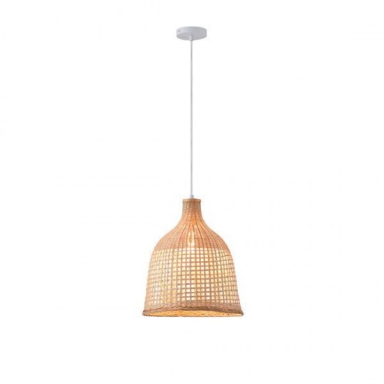 ΦΩΤΙΣΤΙΚΟ ΚΡΕΜΑΣΤΟ BAMBOO 1XE27 400Χ400X270mm ARTE ILLUMINA EARTHY