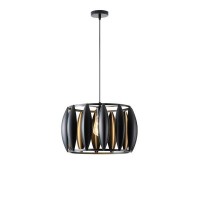 ΦΩΤΙΣΤΙΚΟ ΚΡΕΜΑΣΤΟ ΜΕΤΑΛΛΟ 1XE27  MAX 40W 425X425X1300mm ΜΑΥΡΟ ARTE ILLUMINA CROWN