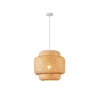 ΦΩΤΙΣΤΙΚΟ ΚΡΕΜΑΣΤΟ BAMBOO 1XE27 Max15w 420X420X1510mm ARTE ILLUMINA AVRA