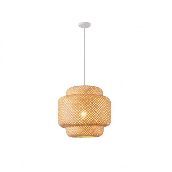 ΦΩΤΙΣΤΙΚΟ ΚΡΕΜΑΣΤΟ BAMBOO 1XE27 Max15w 420X420X1510mm ARTE ILLUMINA AVRA