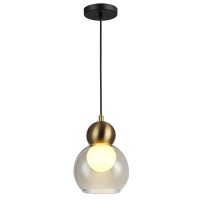ΦΩΤΙΣΤΙΚΟ ΚΡΕΜΑΣΤΟ ΓΥΑΛΙ ΜΟΝΟΦΩΤΟ 1XE27 MAX 15W150Χ1240mm ΜΑΥΡΟ ARTE ILLUMINA AURELIA