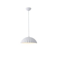 ΦΩΤΙΣΤΙΚΟ ΚΡΕΜΑΣΤΟ ΓΥΨΙΝΟ 1XE27 MAX 15W 350X350X130mm ΛΕΥΚΟ ARTE ILLUMINA CALCO