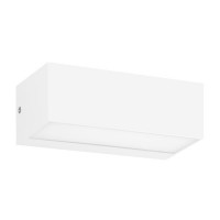 ΦΩΤΙΣΤΙΚΟ ΤΟΙΧΟΥ LED 12W 230X90X100 3CCT IP65 ΛΕΥΚΟ ARTE ILLUMINA LIMA