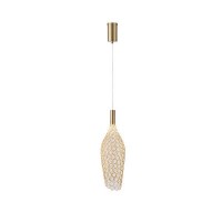 ΦΩΤΙΣΤΙΚΟ ΜΕΤΑΛΛΟ ΜΟΝΟΦΩΤΟ LED 6,3W 3000Κ 648Lm 146x1780mm ΧΡΥΣΟ ARTE ILLUMINA PERFORATO