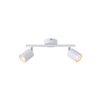 ΣΠΟΤ ΜΕΤΑΛΛΙΚΟ ΔΙΦΩΤΟ 2XGU10 Max 7W 300X80X155mm ΛΕΥΚΟ ARTE ILLUMINA OLYMP