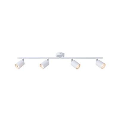 ΣΠΟΤ ΜΕΤΑΛΛΙΚΟ 4ΦΩΤΟ 4XGU10 Max 7W  790X80X165mm ΛΕΥΚΟ ARTE ILLUMINA OLYMP