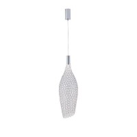 ΦΩΤΙΣΤΙΚΟ ΜΕΤΑΛΛΟ ΜΟΝΟΦΩΤΟ LED 7,6W 3000K 780Lm 200x1960mm ΑΣΗΜΙ ARTE ILLUMINA PERFORATO