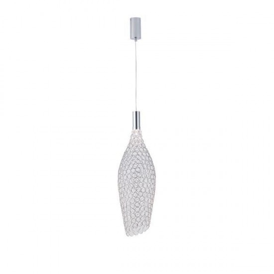 ΦΩΤΙΣΤΙΚΟ ΜΕΤΑΛΛΟ ΜΟΝΟΦΩΤΟ LED 7,6W 3000K 780Lm 200x1960mm ΑΣΗΜΙ ARTE ILLUMINA PERFORATO