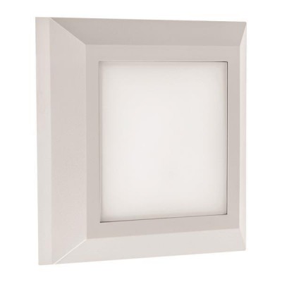 ΦΩΤΙΣΤΙΚΟ ΤΟΙΧΟΥ SLIM LED 3W IP65 230V 3000K 125X125mm ΛΕΥΚΟ PRO ARTE ILLUMINA