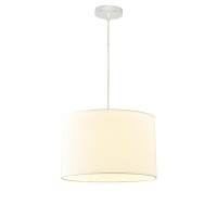 ΦΩΤΙΣΤΙΚΟ ΚΡΕΜΑΣΤΟ ΥΦΑΣΜΑ 1XΕ27 MAX 40WΦ380ΧH240mm ΛΕΥΚΟ ARTE ILLUMINA SOHO
