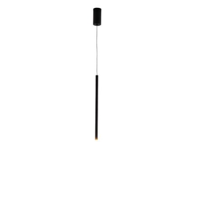 ΦΩΤΙΣΤΙΚΟ ΚΡΕΜΑΣΤΟ ΑΛΟΥΜΙΝΙΟ LED 3W 3000K 300Lm Φ50X1200mm ΜΑΥΡΟ ARTE ILLUMINA CASCADE