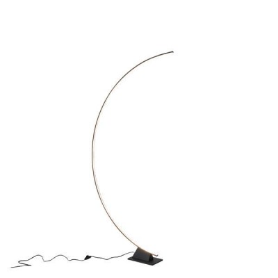 ΦΩΤΙΣΤΙΚΟ ΕΠΙΔΑΠΕΔΙΟ METAΛΛIKO LED 45W 3000K 4500Lm 6300X1950mm ΜΑΥΡΟ ARTE ILLUMINA MEDIA LUNA