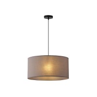 ΦΩΤΙΣΤΙΚΟ ΚΡΕΜΑΣΤΟ ΥΦΑΣΜΑ 1XΕ27 MAX 40W Φ530X260mm ΓΚΡΙ ARTE ILLUMINA SOHO