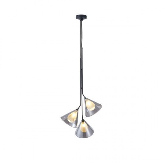ΦΩΤΙΣΤΙΚΟ ΚΡΕΜΑΣΤΟ ΓΥΑΛΙ 3ΦΩΤΟ G9 MAX 3x10W 420x1680mm ΦΙΜΕ ARTE ILLUMINA DELTA