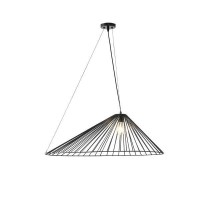 ΦΩΤΙΣΤΙΚΟ ΚΡΕΜΑΣΤΟ ΜΕΤΑΛΛΟ 1XE27  MAX 40W 800x520x1360mm ΜΑΥΡΟ ARTE ILLUMINA RAY
