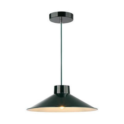 ΦΩΤΙΣΤΙΚΟ ΚΡΕΜΑΣΤΟ ΜΟΝΟΦΩΤΟ 1XΕ27 MAX 15W 360X1150mm ΓΥΑΛΙΣΤΕΡΟ ΣΚΟΥΡΟ ΠΡΑΣΙΝΟ ARTE ILLUMINA NELI