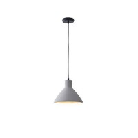 ΦΩΤΙΣΤΙΚΟ ΚΡΕΜΑΣΤΟ ΤΣΙΜΕΝΤΟ 1XE27 MAX 15W 240X240X200mm ΓΚΡΙ ARTE ILLUMINA YESO