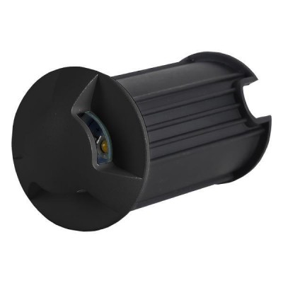 ΦΩΤΙΣΤΙΚΟ ΔΑΠΕΔΟΥ ΕΞΩΤΕΡΙΚΟ 3F LED 3W IP65 85-265V Φ62mm ΜΑΥΡΟ PRO ARTE ILLUMINA