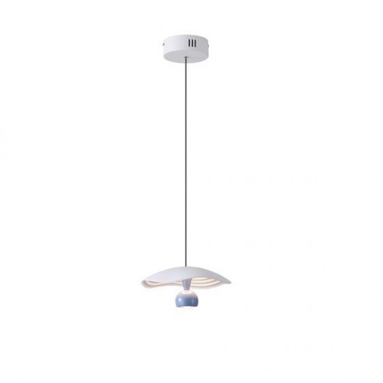 ΦΩΤΙΣΤΙΚΟ ΚΡΕΜΑΣΤΟ ΑΛΟΥΜΙΝΙΟ  LED 8W 3000Κ 400Lm Φ230mm ΜΠΛΕ ARTE ILLUMINA ENIGMA