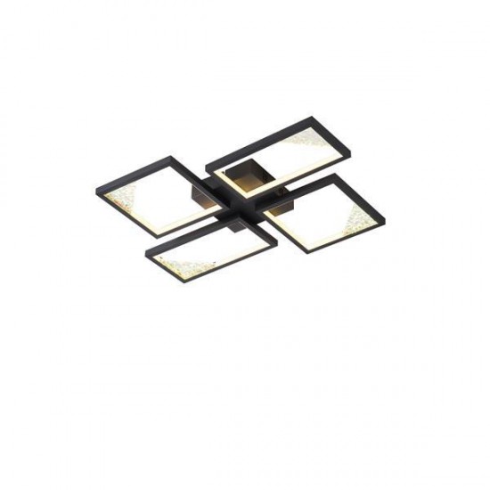 ΦΩΤΙΣΤΙΚΟ ΟΡΟΦΗΣ AΛΟΥΜΙΝΙΟ LED 36W 1200Lm 3000K 450X580X55mm AΣΗΜΙ ARTE ILLUMINA SQUARE