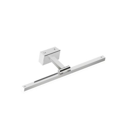ΦΩΤΙΣΤΙΚΟ ΜΠΑΝΙΟΥ ΑΛΟΥΜΙΝΙΟ 14W 3CCT 400mm (βάση 80X40mm)  IP44 ΝΙΚΕΛ ARTE ILLUMINA FEOS