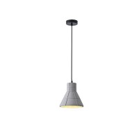 ΦΩΤΙΣΤΙΚΟ ΚΡΕΜΑΣΤΟ ΤΣΙΜΕΝΤΟ 1xΕ27 Max15w 200X200X210mm ΓΚΡΙ  ARTE ILLUMINA ARME