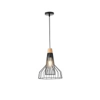 ΦΩΤΙΣΤΙΚΟ ΚΡΕΜΑΣΤΟ ΜΕΤΑΛΛΟ 1XE27  MAX 40W 260X260X1370mm ΜΑΥΡΟ ARTE ILLUMINA TASSEL