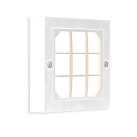 ΦΩΤΙΣΤΙΚΟ ΤΟΙΧΟΥ LED 6W 135X135X32 3CCT IP65 ΛΕΥΚΟ ARTE ILLUMINA SENARIO
