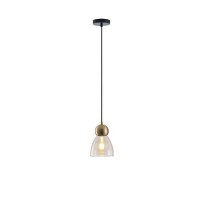 ΦΩΤΙΣΤΙΚΟ ΚΡΕΜΑΣΤΟ ΓΥΑΛΙ ΜΟΝΟΦΩΤΟ 1XE27 MAX 15W135X1220mm ΜΑΥΡΟ ARTE ILLUMINA AURELIA