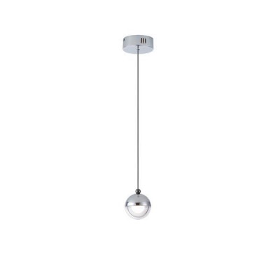 ΦΩΤΙΣΤΙΚΟ ΚΡΕΜΑΣΤΟ ΑΛΟΥΜΙΝΙΟ LED 6W 3000Κ  Φ10 ΑΣΗΜΙ ARTE ILLUMINA MELANIE