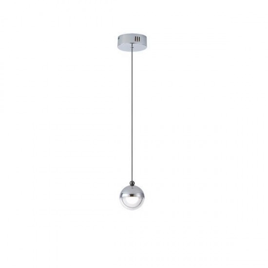 ΦΩΤΙΣΤΙΚΟ ΚΡΕΜΑΣΤΟ ΑΛΟΥΜΙΝΙΟ LED 6W 3000Κ  Φ10 ΑΣΗΜΙ ARTE ILLUMINA MELANIE