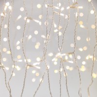 ΚOΥΡΤIΝA, 360 2CHIP LED 3mm, 31V ΜEΤAΣΧΗΜΑΤIΣΤΗ, 8 M/F & ΜΝΗΜΗ, 4 EΠEΚΤAΣEIΣ ΕΩΣ 3 SET, R.CONTROL (TIMER & DIMMER), ΔIAΦAΝO PVC ΚAΛΩΔIO, ΛΕΥΚΟ & ΘΕΡΜΟ ΛΕΥΚΟ LED (H200 x W200cm, 20 LINES x 18 LED), ΚAΛΩΔIO ΠAΡOΧΗΣ 3m, IP44