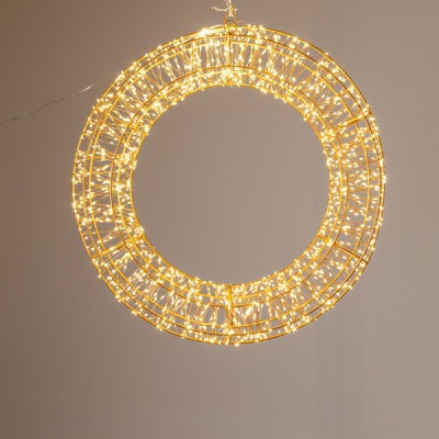 ΦΩΤΙΖΟΜΕΝΟ ΣΤΕΦΑΝΙ 50cm, 900 MINI LED, 24V METAΣΧΗΜΑΤΙΣΤΗ, ΧΡΟΝΟΔΙΑΚΟΠΤΗ, ΜΠΡΟΝΖΕ ΧΑΛΚΙΝΟ ΚΑΛΩΔΙΟ, ΜΠΡΟΝΖΕ ΜΕΤΑΛΛΙΚΟΣ ΣΚΕΛΕΤΟΣ, ΘΕΡΜΟ ΛΕΥΚΟ LED, ΠΡΟΕΚΤΑΣΗ ΠΑΡΟΧΗΣ 5m, IP44
