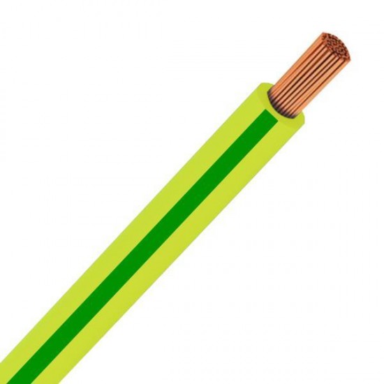 ΚΑΛΩΔΙΟ NYAF H07V-K 1Χ4mm² ΠΡΑΣΙΝΟ/ΚΙΤΡΙΝΟ (100m/roll)