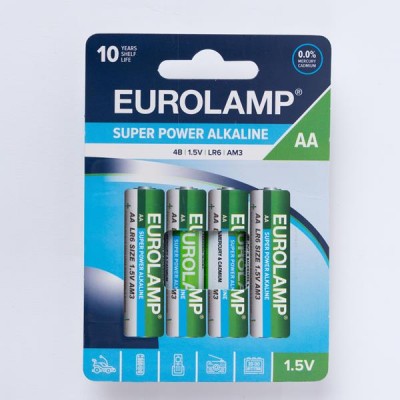 ΜΠΑΤΑΡΙΑ ΑΛΚΑΛΙΚΗ 1.5 V ΑΑ LR6