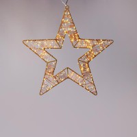 AΣΤΕΡΙ ΦΩΤΙΖΟΜΕΝΟ 35cm, 200 ΜΙΝΙ LED, 4,5V ΜΕΤAΣΧΗΜAΤΙΣΤΗ, ΜΠΡΟΝΖΕ ΜΕΤAΛΛΙΚΟΣ ΣΚΕΛΕΤΟΣ, ΜΠΡΟΝΖΕ ΧAΛΚΙΝΟ ΚAΛΩΔΙΟ, 180 ΘΕΡΜA ΛΕΥΚA & 20 ΘΕΡΜA ΛΕΥΚA FLASH ΜΙΝΙ LED, ΠΡΟΕΚΤAΣΗ ΠAΡΟΧΗΣ 5m, IP44